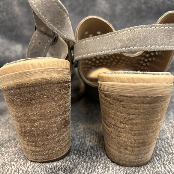 Sophia Milano Sling back, grey suede, size 10 m - Picture 6 of 10